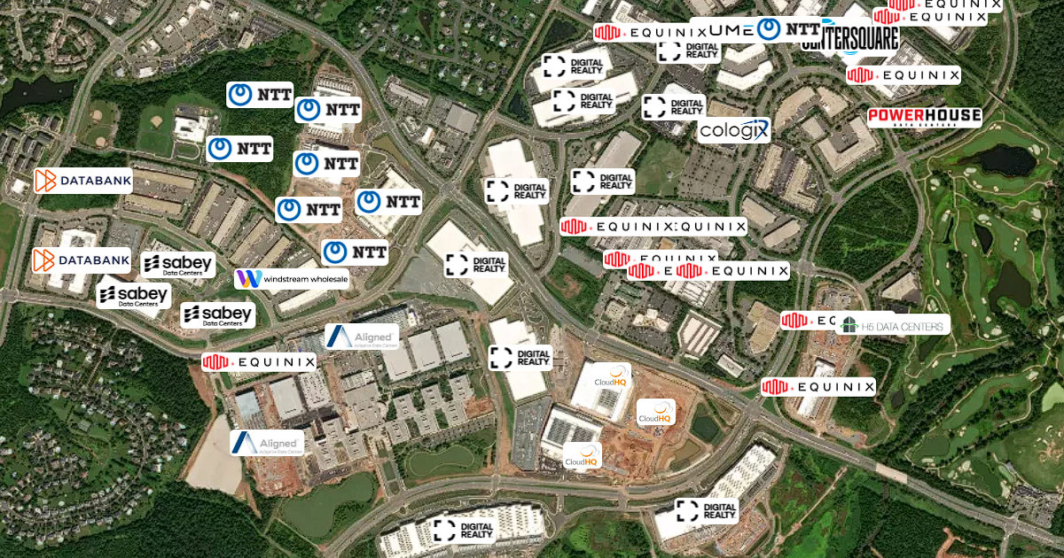 Data Center Alley & Northern Virginia - The World's Densest Data Center Hub